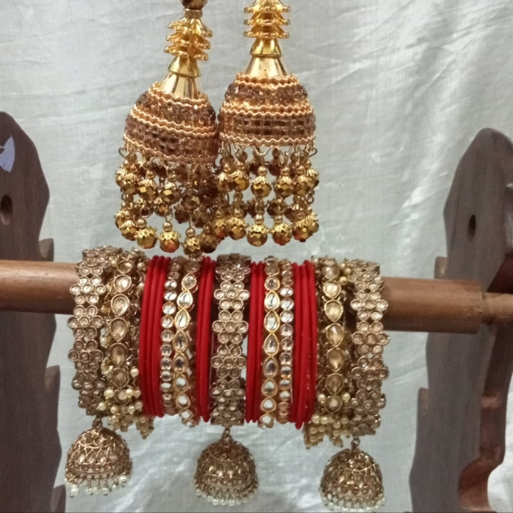 Indian Bridal Bangle and Kalire Set